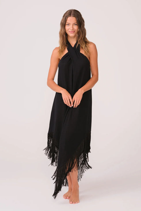 PQ Swim Midnight Kate Fringe Dress
